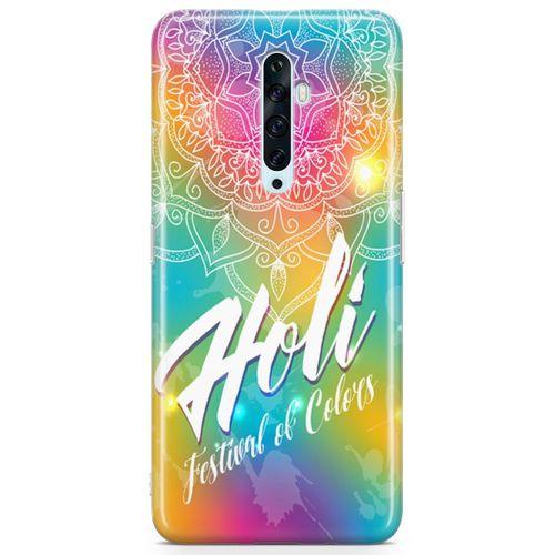 Oppo Reno2 Z 2019 Kılıf Renkler Arka Kapak Koruma Desenli Full Koruyucu