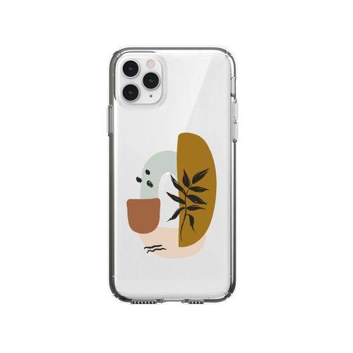 iPhone 11 Pro Sanatsal Çizim Tasarımlı Premium Şeffaf Silikon Kılıf
