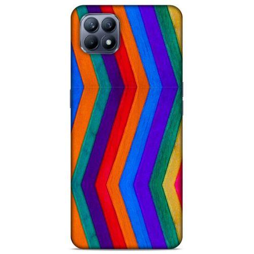 Lopard Huawei P40 Lite Uyumlu Kılıf Wood'X (25) Antişok Kapak Baskılı
