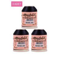 3 Adet Altınbaşak Oya ve Dantel İpi 20 gr - Royaleks - No: 485
