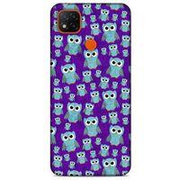 Baykuşlar (3) Desenli Silikon Kapak Telefon Kabı Xiaomi Redmi 9C Kılıf