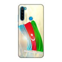 Xiaomi Redmi Note 8 Uyumlu Kılıf Azarbaijan (7) Telefon Kılıfı Gökyüzü Bayrak