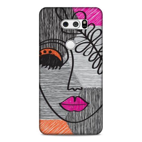 Lopard LG K50S Uyumlu Kılıf Manipülasyon ☻ (2) Kabı Desenli