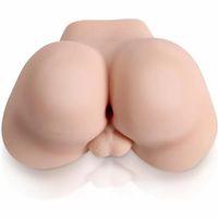 Büyük Boy Anal Girişli Realistik Manken Gay Erkek Kalça Mastürbatör 4 KG