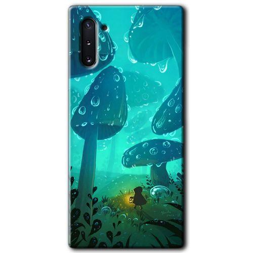 Galaxy Note 10 Kılıf HD Desen Baskılı Arka Kapak - Silhoutte Dropss