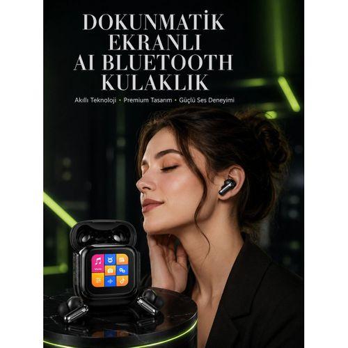 Yeni Nesil Aı Bluetooth Kulaklık Akıllı Dokunmatik Ekranlı
