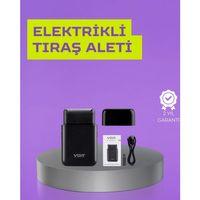 Kart Tasarımlı Şarjlı Tıraş Makinesi | 2 Başlıklı Hassas Kesim