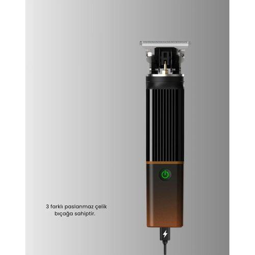 Usb-c Şarjlı 3 İn 1 Erkek Bakım Cihazı – Sessiz Motorlu Saç Ve Sakal Kesme Makinesi