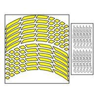 YAMAHA Yamaha Florasan Sarı Iı Nmax Uyumlu 1 Set Jant Şeridi