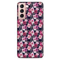 Lopard Samsung Galaxy S21 Uyumlu Kılıf Botanix (27) Tasarımlı Kılıf
