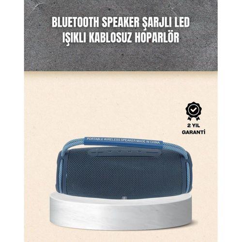 Hafif Ve Dayanıklı Renkli Işıklı Taşınabilir Müzik Hoparlörü