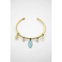 Yılan Örgü Bilezik - Altın