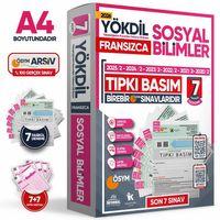 2026 YÖKDİL Fransızca SOSYAL BİLİMLER ÖSYM Çıkmış Soru Tıpkı Basım 7li Deneme Paketi