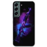 Potkal Hediye Fabrikası Samsung Galaxy S22 Kılıf HD Desen Baskılı Arka Kapak - AK