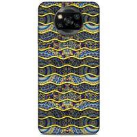 Xiaomi Redmi Poco X3 Kılıf Baskılı Özel Seri Taşlı (39) Liquid Crystal Kılıf