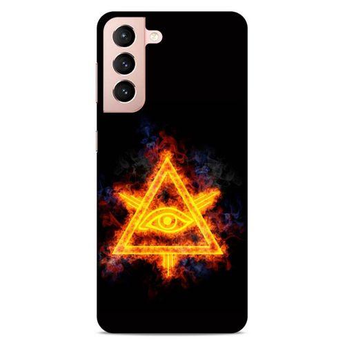 Lopard Samsung Galaxy S21 Uyumlu Kılıf FireX (42) Rugged Armor Kılıf İlluminati