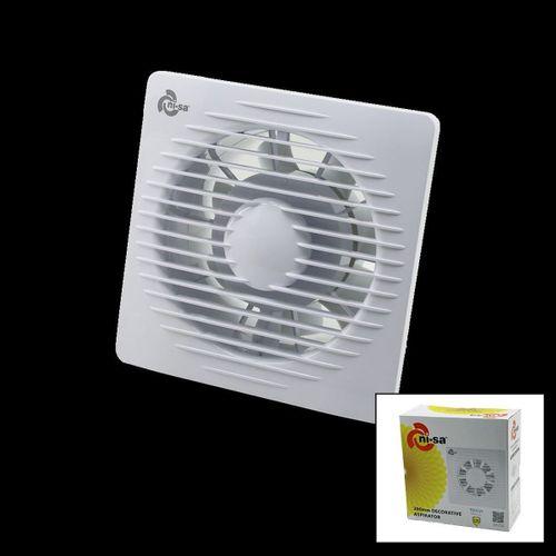 8" (200mm) 200 m³/h Banyo Tuvalet Havalandırma Aspiratörü 40W