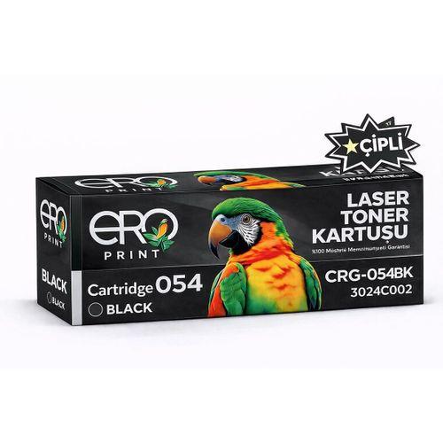 Canon CRG 054 Siyah Muadil Toner - 1500 Sayfalık Çipli Toner