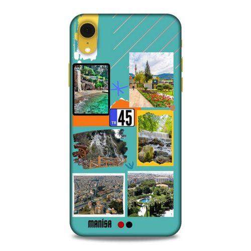 Lopard Apple iPhone XR Uyumlu Kılıf Şehirli ※ (45) Manisa Liquid Air Kılıf