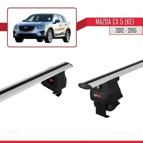 Mazda Cx-5 (KE) 2012-2015 Arası ile uyumlu ACE-4 Ara Atkı Tavan Barı GRİ