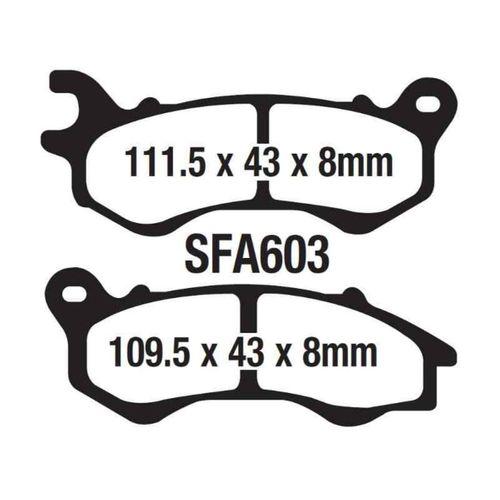 MONDİAL Mondial 125 Road Boy Arka Fren Disk Balatası Sfa603 Orj