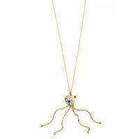 Zincirli Kalp Kolye - Altın