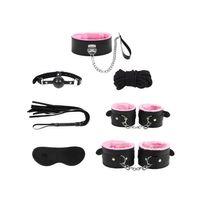 7 Parçalı Fetiş Set Pembe