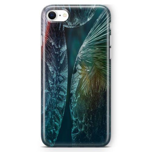 Apple iPhone SE 2020 Kılıf Cam Kırıkları Arka Kapak Koruma Desenli Full Koruyucu
