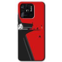 MRCİLETİSİM Xiaomi Redmi 10C Kılıf HD Desen Baskılı Arka Kapak + Temperli Cam - Avengers Tower