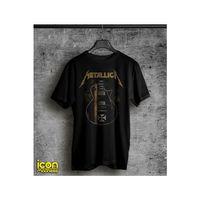 IconMadness Metallica Baskılı Müzik Tişört Kısakollu Tshirt