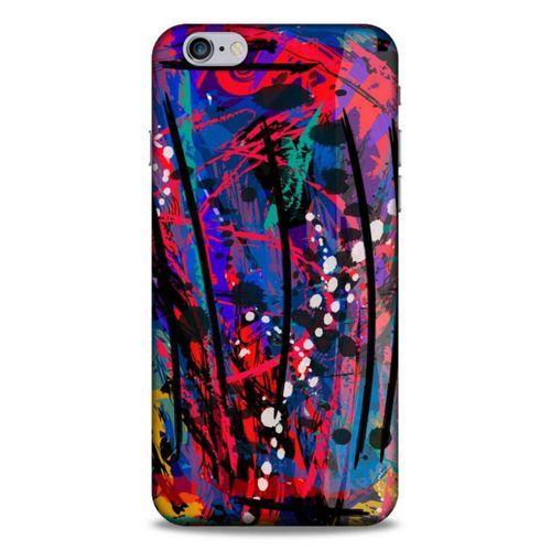 Lopard Apple Iphone 6 Plus Uyumlu Kılıf Soyut Sanat (46) Desenli Core Armor Kılıf