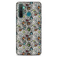 Geometrix 55 Oppo Realme 5 Pro Kılıf Silikon Kapak