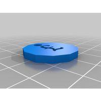 Yeniden Kullanılabilir Alışveriş Arabası Jeton Anahtarlık 1 Jeton (Bu ürün Sadece Plastik parçadır - Almadan Önce Soru Sorabilirsiniz)