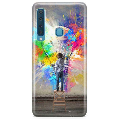 Samsung Galaxy A9 2018 Kılıf Ampül Arka Kapak Koruma Desenli Full Koruyucu
