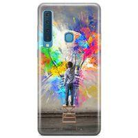 Samsung Galaxy A9 2018 Kılıf Ampül Arka Kapak Koruma Desenli Full Koruyucu