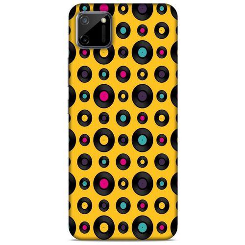 Retro (42) Desen Rugged Armor Kılıf Renkli Oppo Realme C11 Kılıf
