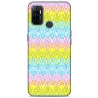 Huawei P40 Kılıf Pastel Renkler (1) Kılıfı Karışık Renkli