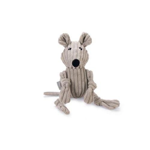 Beeztees Köpek Oyuncağı, Fare, Kadife, Gri, 30x11x11,5cm