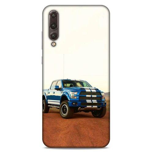 Lopard Huawei P20 Pro Uyumlu Kılıf PickUpX (27) Tasarımlı Kılıf Gece Mavi