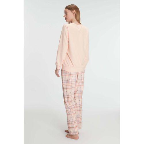 Pamuklu Kışlık Uzun Kol Kadın Pijama Takım