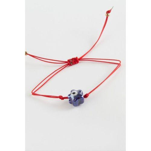 Çiçek Cam İp Bileklik