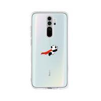 Xiaomi Redmi Note 8 Pro Uçan Panda Şeffaf Telefon Kılıfı