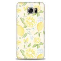 Samsung Galaxy Note 5 Kılıf HD Baskılı Kılıf - Limon + Tam Ekran Koruyucu