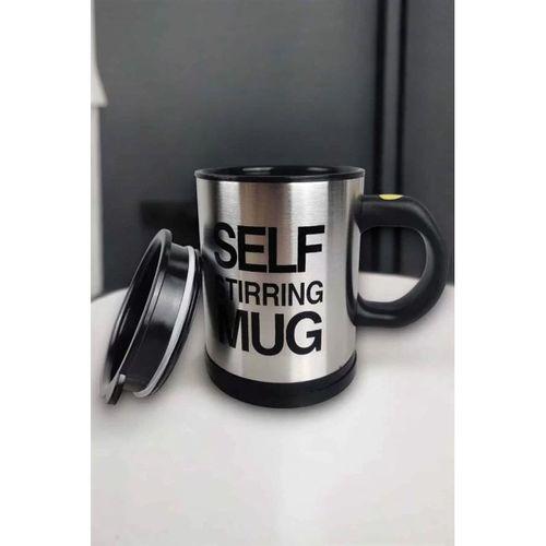 Yazılı Mug Kupa Karıştırıcı Özelliği Ve Paslanmaz Çelik