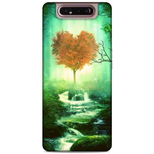 Lopard Samsung Galaxy A80 Uyumlu Kılıf Manipülasyon ☻ (45) Liquid Air Kılıf Baskılı