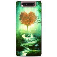 Lopard Samsung Galaxy A80 Uyumlu Kılıf Manipülasyon ☻ (45) Liquid Air Kılıf Baskılı