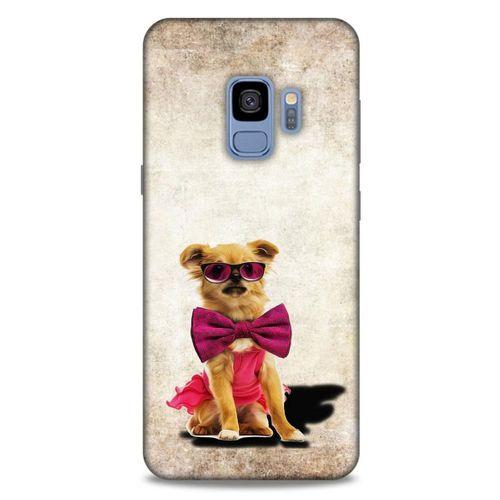 Samsung Galaxy S9 Kılıf Köpek Kıyafetleri (14) Lansman Kılıf Chihuahua Papyon