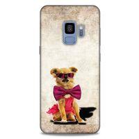 Samsung Galaxy S9 Kılıf Köpek Kıyafetleri (14) Lansman Kılıf Chihuahua Papyon