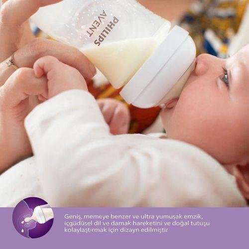 Philips Avent Philips Avent Doğal Tepkili Natural Response 2li Biberon Emziği 3No 1+ Ay
