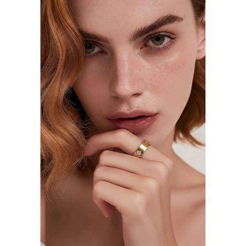 Monalisa Home Çelik 17 Numara Unısex Alyans Yüzük